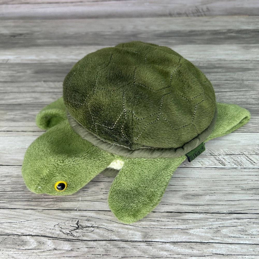 Folkmanis Baby Turtle Hand Puppet‎ Plush Moveable Arms Head